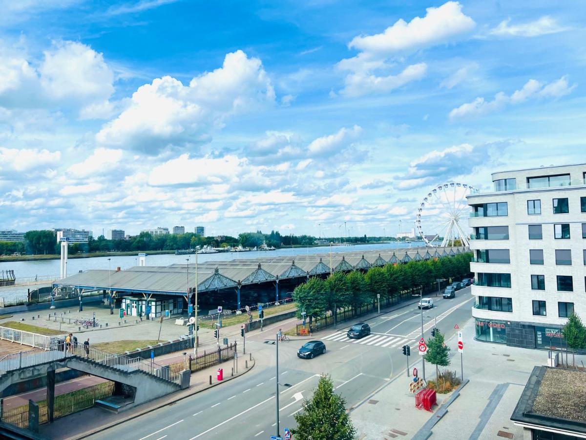 Riverview Studio In Historical Heart Of Antwerp Antuérpia Exterior foto