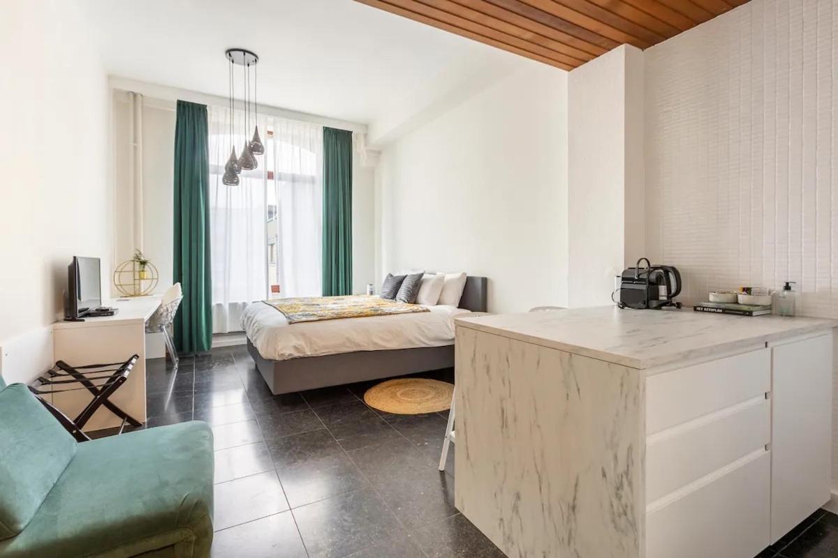 Riverview Studio In Historical Heart Of Antwerp Antuérpia Exterior foto
